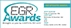 EGR awards logo for casino excellence.